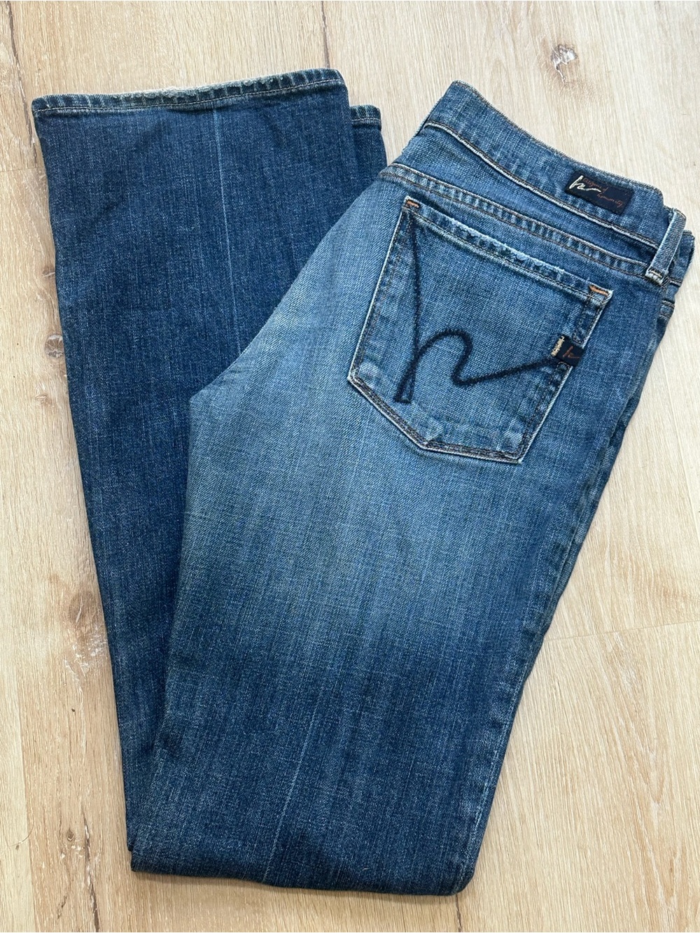Citizens of Humanity Kelly 001 Low Rise Bootcut Jeans Size 31 Made in USA